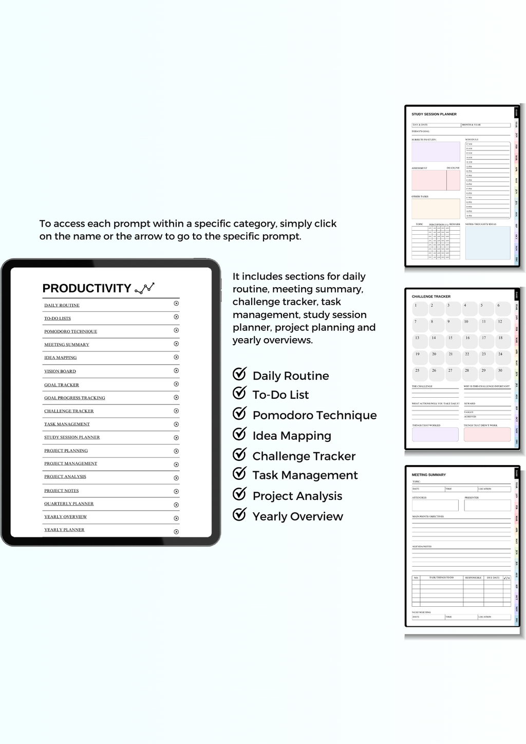 Productivity Planner