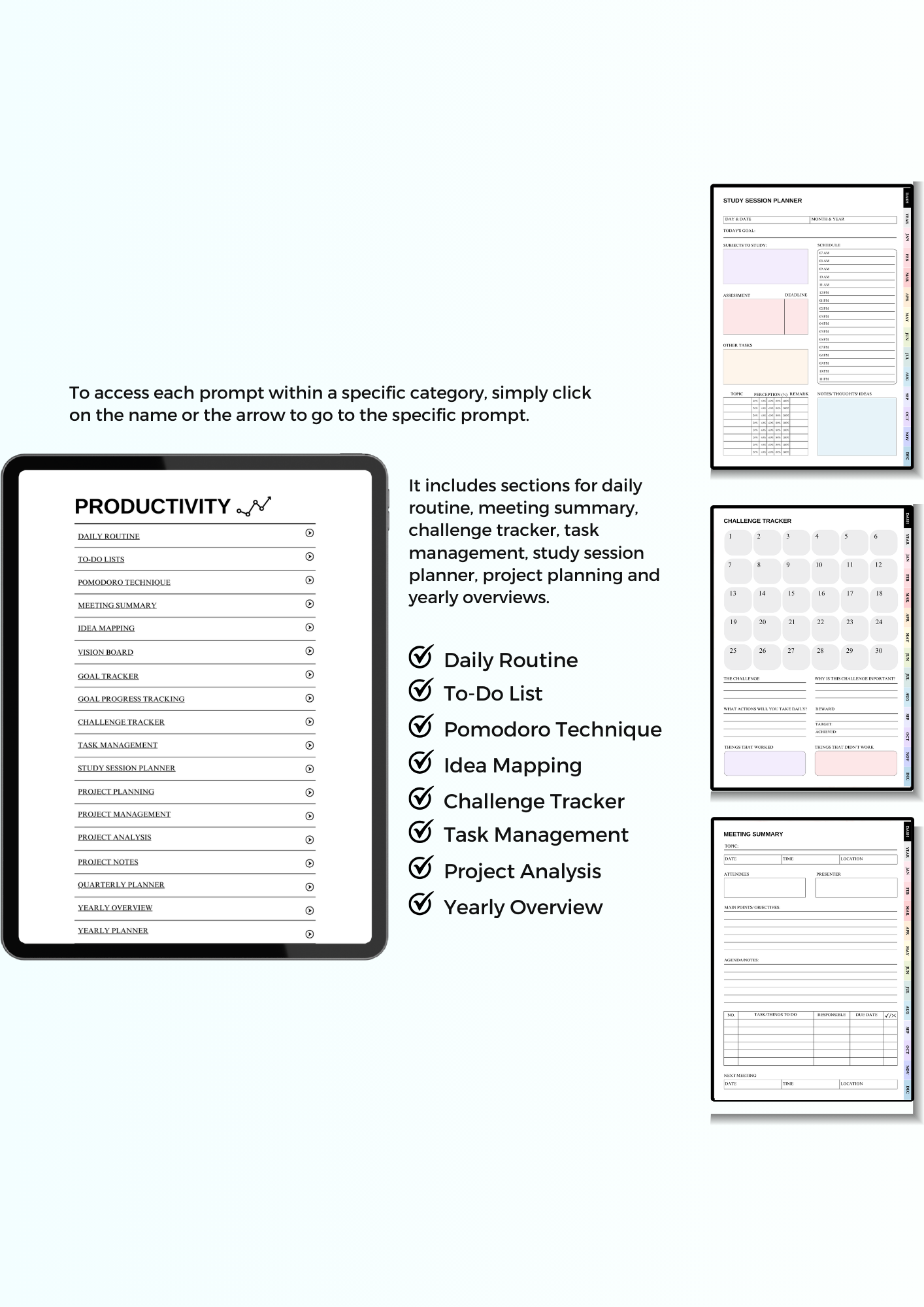 Productivity Planner