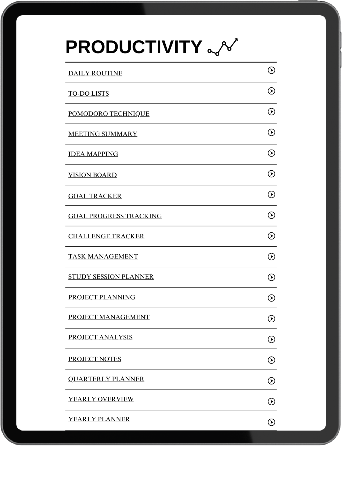 Productivity Planner