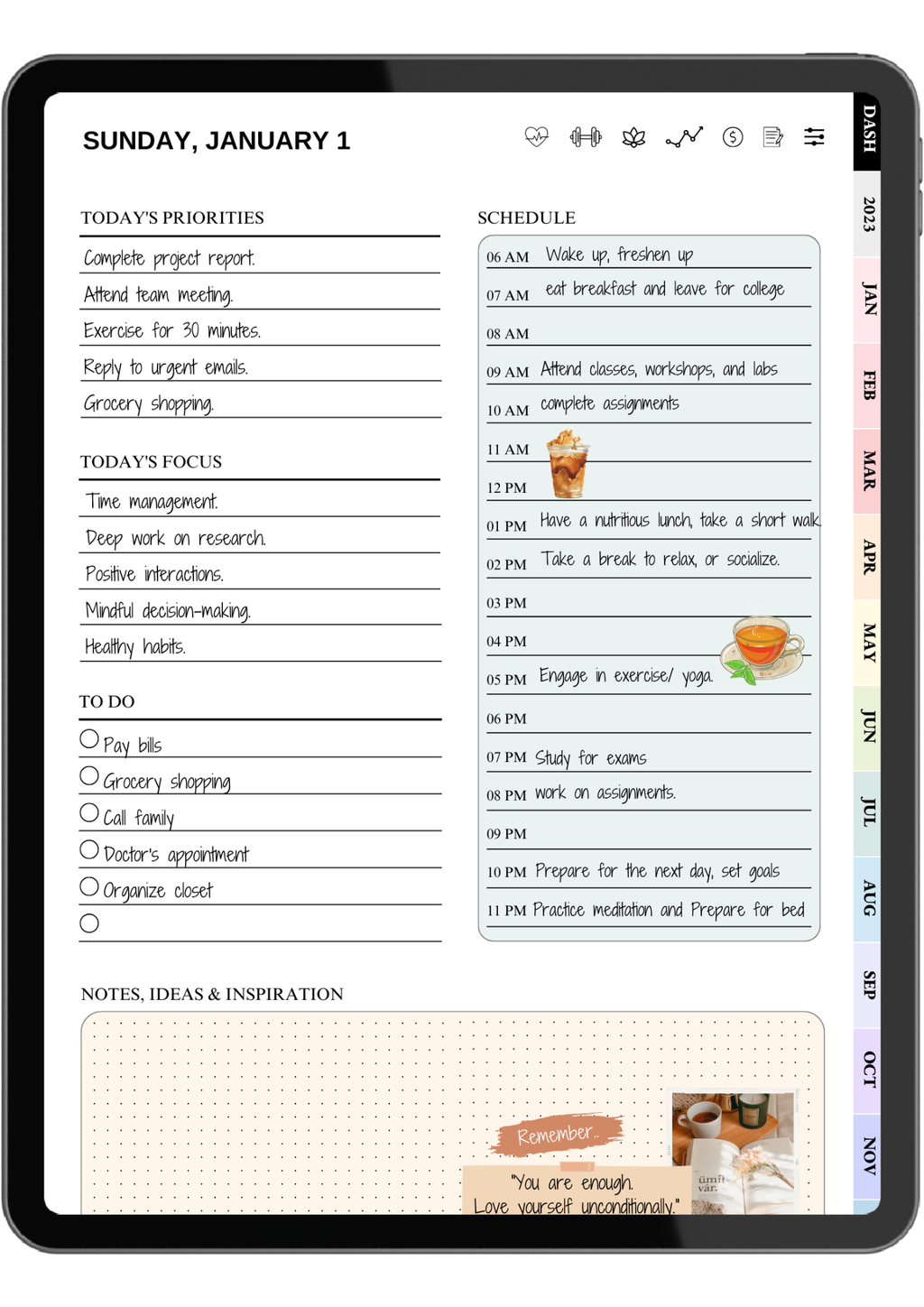 Monthly Planner