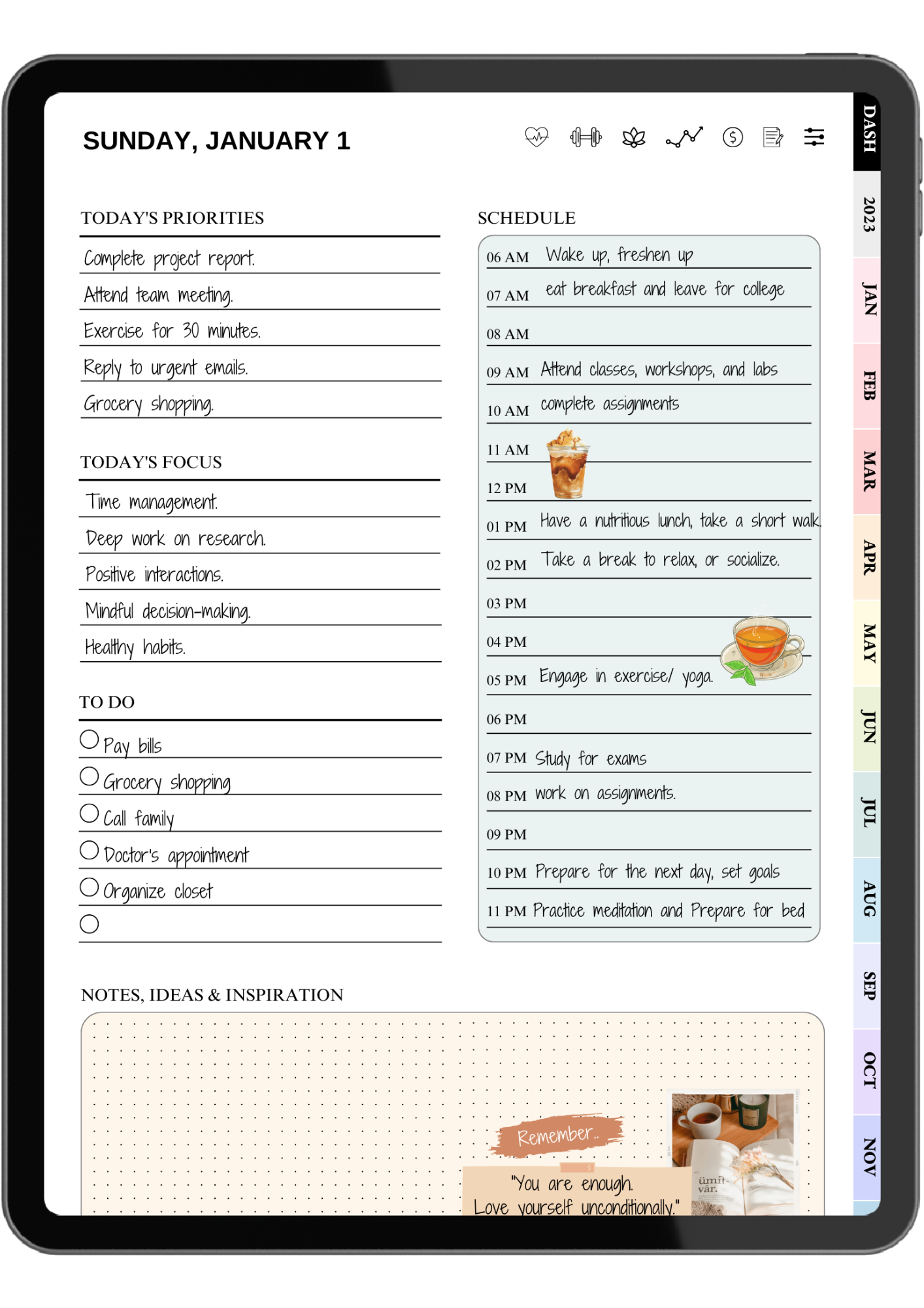 Monthly Planner